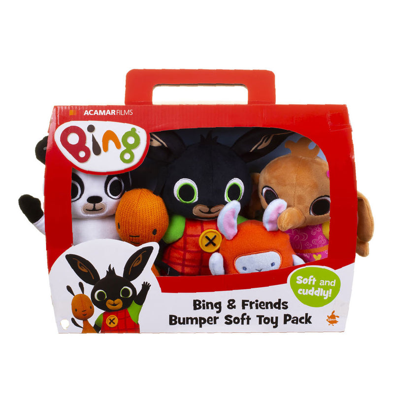 Load image into Gallery viewer, Spectron bing en vriendjes pluchen knuffel set
