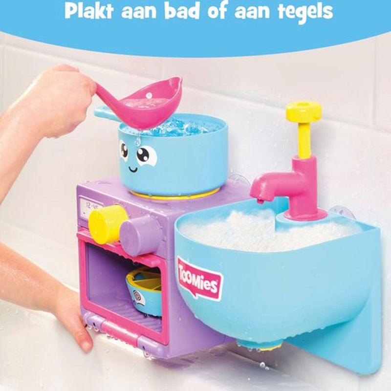 Load image into Gallery viewer, Tomy bubbels en bakken - keuken voor in bad
