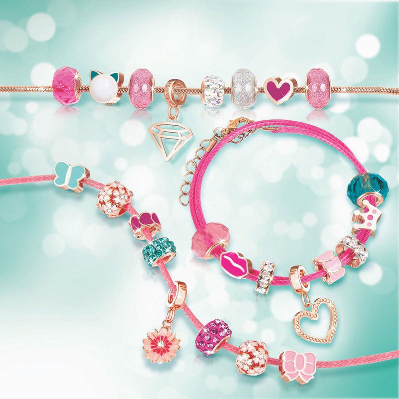 Load image into Gallery viewer, Make it real - armbanden met stalenkrans bedels
