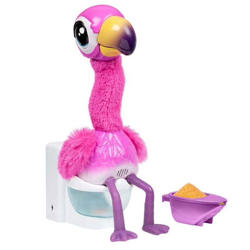 Load image into Gallery viewer, Little live pets - gottago flamingo - interactieve knuffel - zingt, danst en legt échte drolletjes

