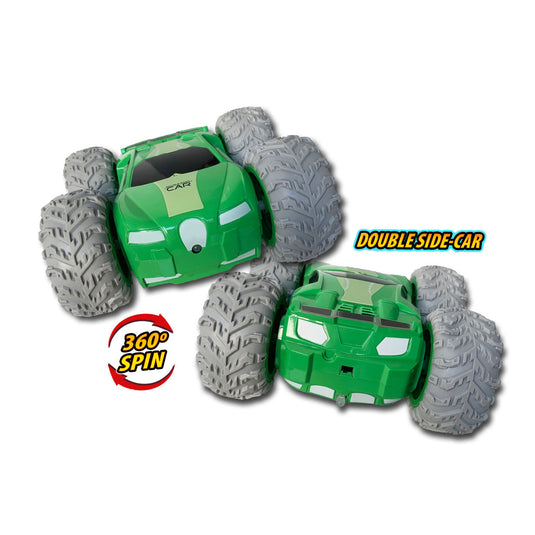 Gear2play rc stuntracer groen 1:18 - rc auto - bestuurbare auto