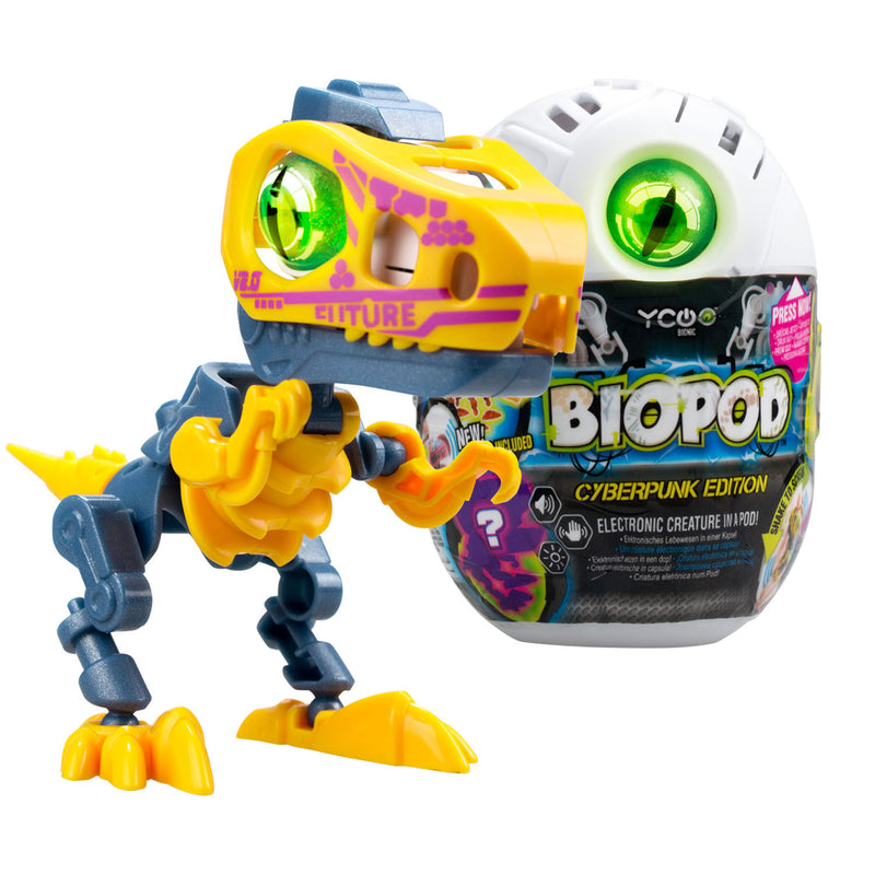 Load image into Gallery viewer, Silverlit biopod single cyberpunk dino

