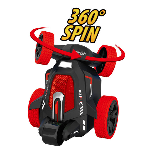 Gear2play rc stunt roll bestuurbare auto rood