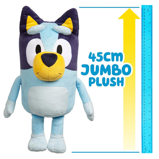 Spectron bluey jumbo pluchen knuffel, 46cm