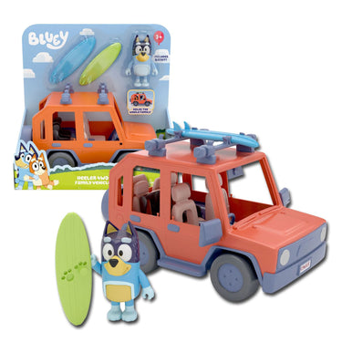 Spectron bluey speelauto met accessoires