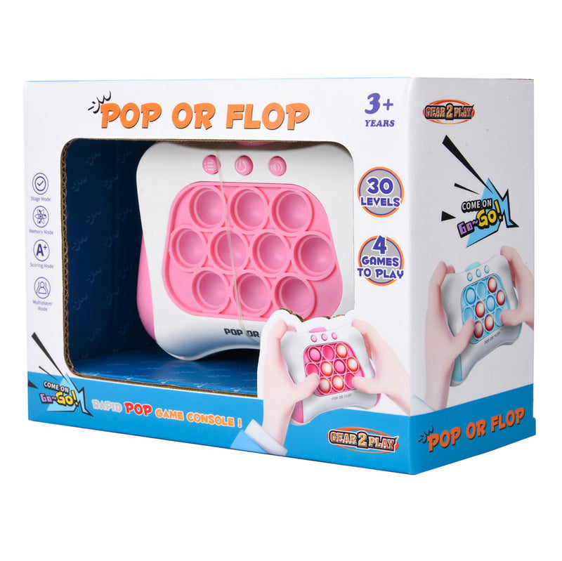 Load image into Gallery viewer, Gear2play pop or flop gameconsole roze - spel

