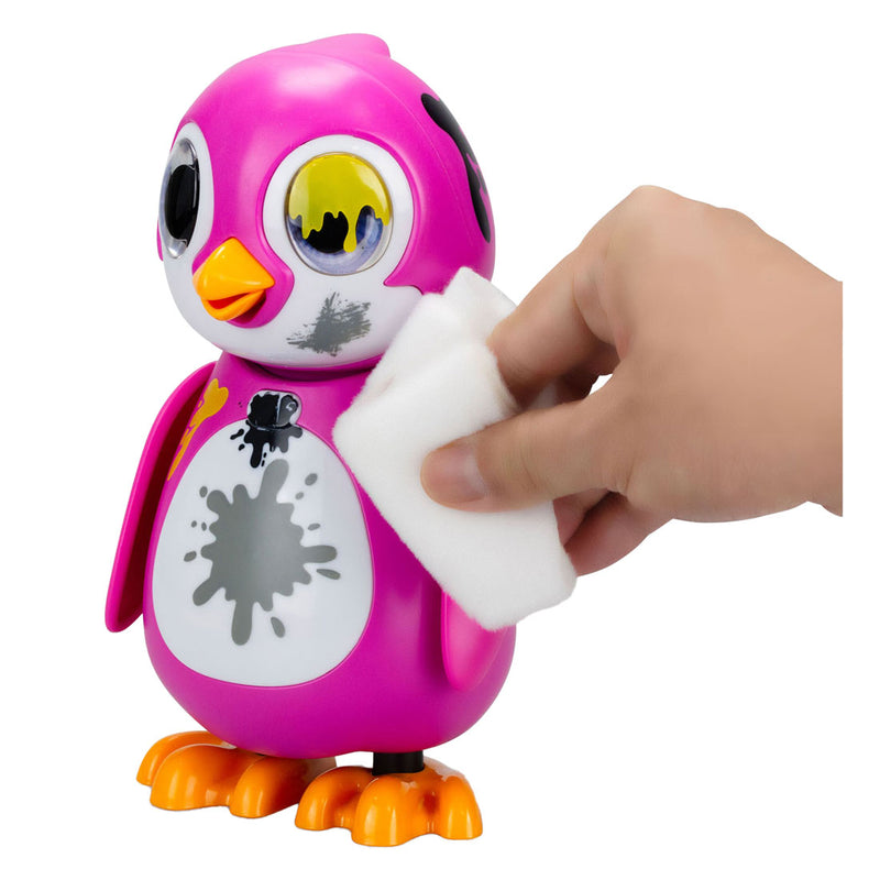Load image into Gallery viewer, Silverlit Rescue Interactieve Penguin Roze
