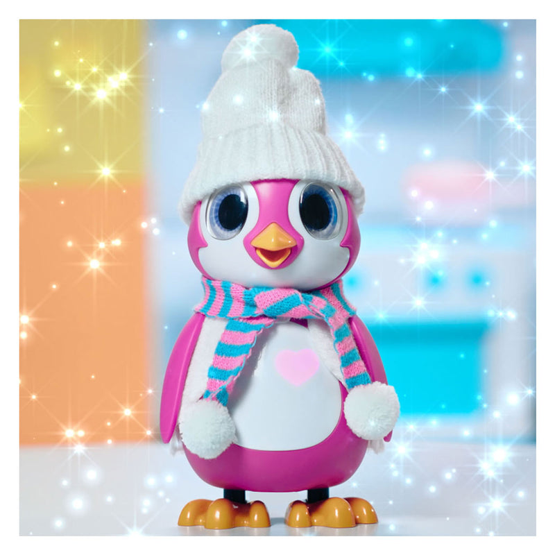 Load image into Gallery viewer, Silverlit Rescue Interactieve Penguin Roze
