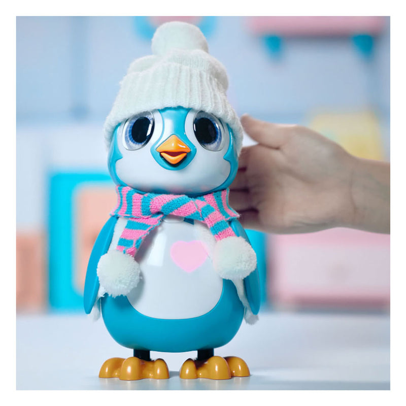 Load image into Gallery viewer, Silverlit Rescue Interactieve Penguin Blauw
