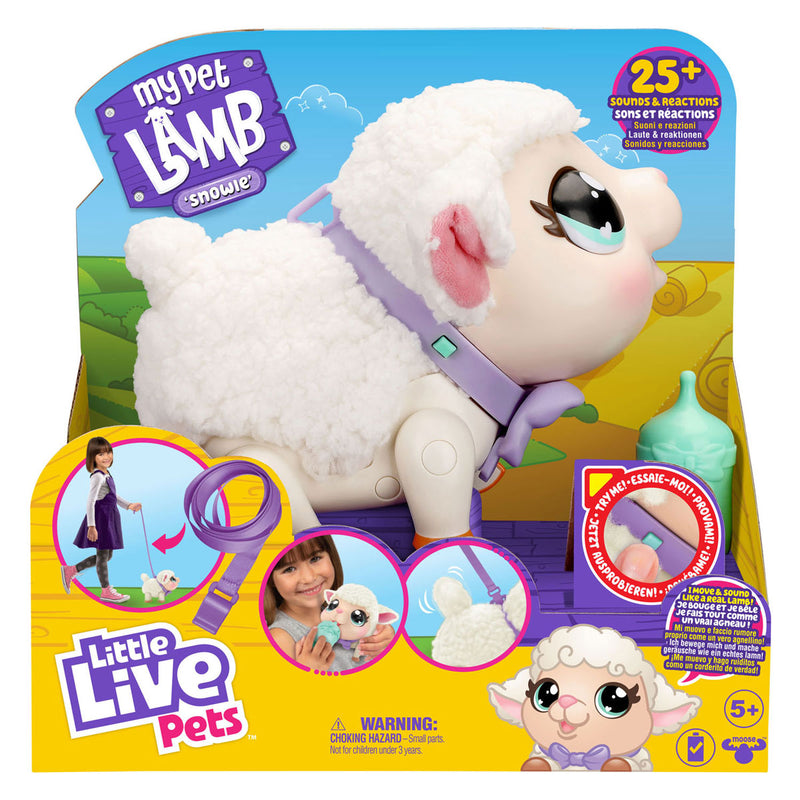 Load image into Gallery viewer, Moose Toys Little Live Pets My Pet Lamb Snowie Interactief Speelfiguur

