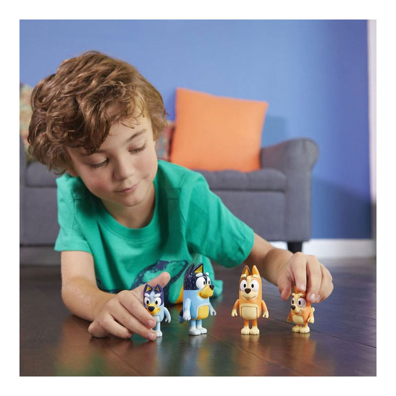 Load image into Gallery viewer, Moose toys bluey familie speelfiguren, 4st.

