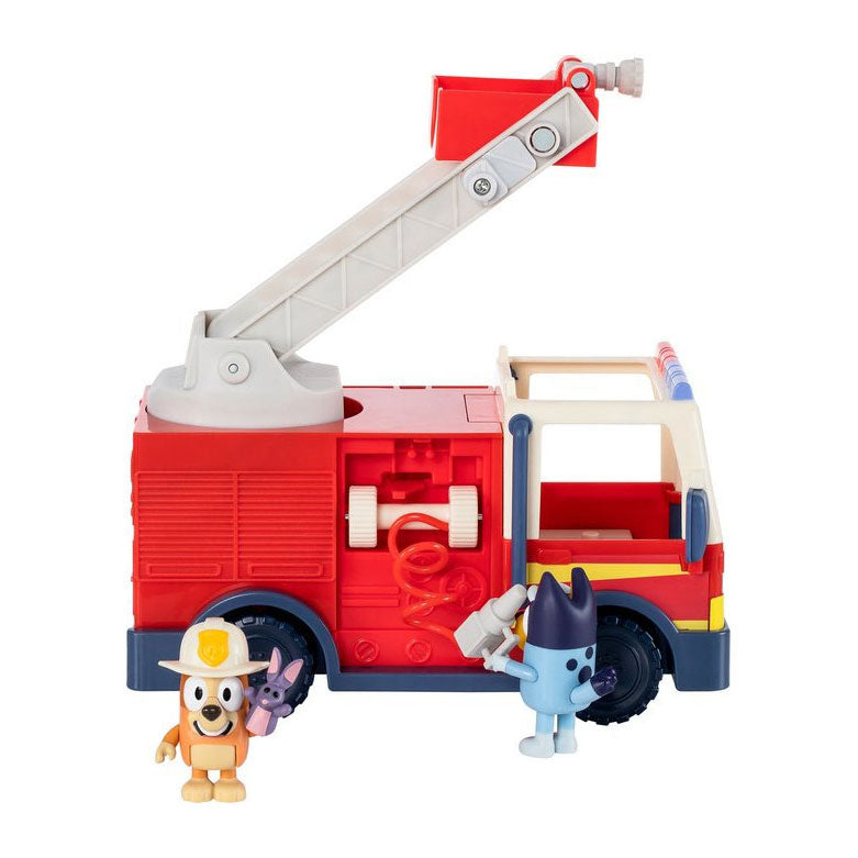 Load image into Gallery viewer, Moose toys bluey's brandweerwagen met 2 speelfiguren
