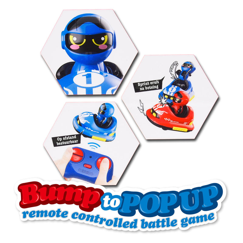 Load image into Gallery viewer, Gear2play rc crazy bumper cars duoset - bestuurbare bumpercars - ga een botsduel aan!
