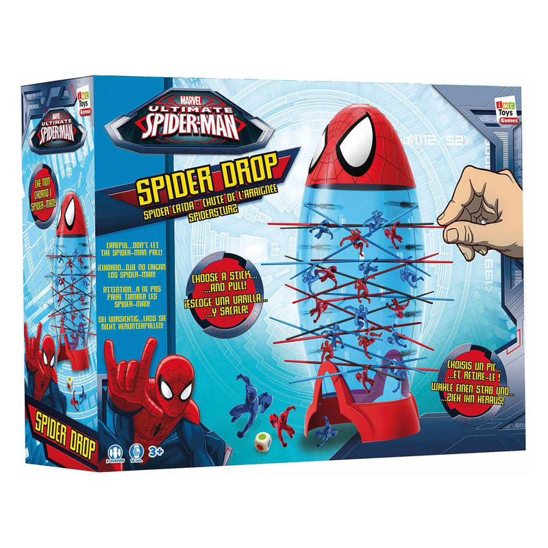 Load image into Gallery viewer, Imc toys spiderman spider drop behendigheidsspel
