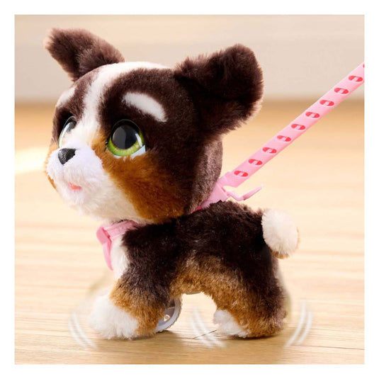 Spectron furreal walk-a-lots bernedoodle interactief dier