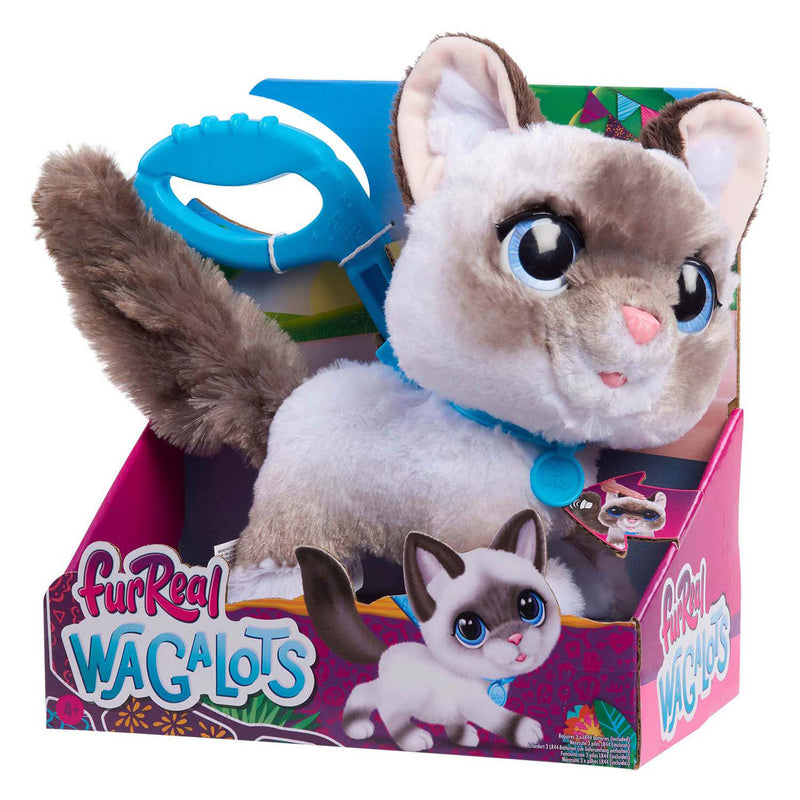 Load image into Gallery viewer, Just play furreal wagalots kitty kat - interactieve pluchen knuffel
