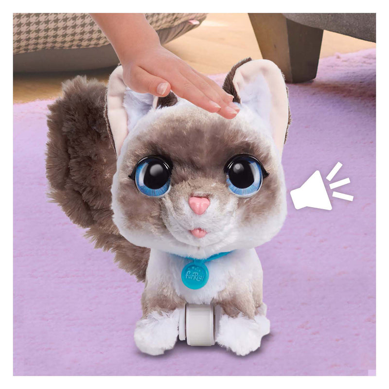 Load image into Gallery viewer, Just play furreal wagalots kitty kat - interactieve pluchen knuffel
