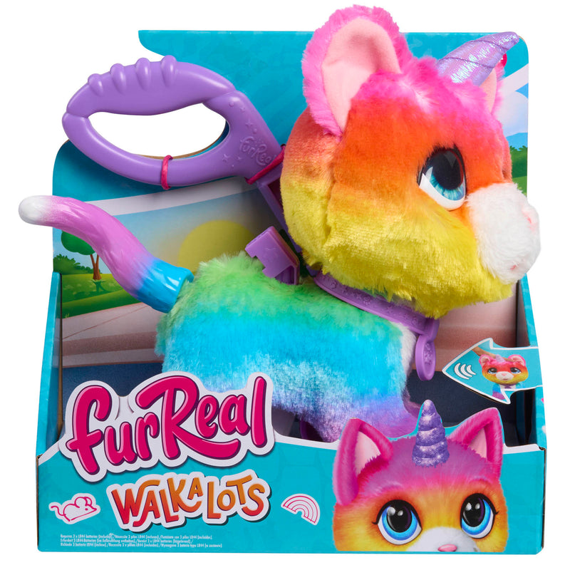 Load image into Gallery viewer, Just play furreal walkalots big wags unicorn kat - interactieve pluchen knuffel
