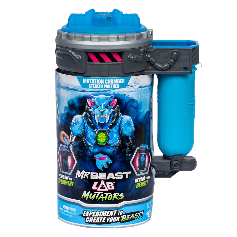 Load image into Gallery viewer, MrBeast Lab Mutator Stealth Panther Actiefiguur
