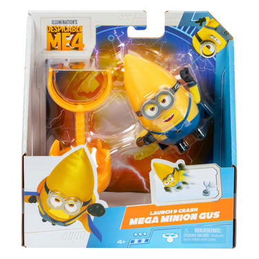 Moose toys despicable me 4 - launch crash mega minion gus - actiefiguur