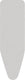 Brabantia strijkplankhoes c - 124 x 45 cm - complete set - metallic