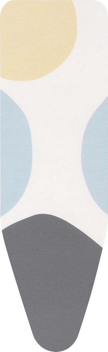 Brabantia perfect flow strijkplankhoes b - 124 x 38 cm - complete set - spring bubbles