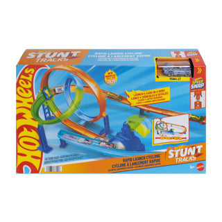 Load image into Gallery viewer, Mattel hot wheels stuntset looping cyclone

