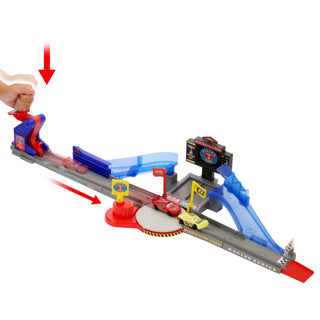 Disney pixar cars disney en pixar cars piston cup stuntbaan speelset - met bliksem mcqueen speelgoedauto