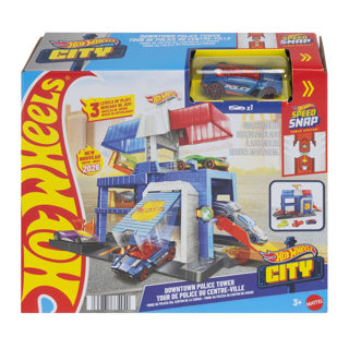 Load image into Gallery viewer, Hot wheels hotwheels city dowtown politie bureau
