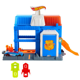 Load image into Gallery viewer, Hot wheels hotwheels city dowtown politie bureau
