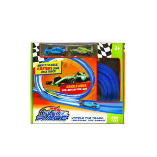 Load image into Gallery viewer, Racebaan flexibel 4 meter blauw
