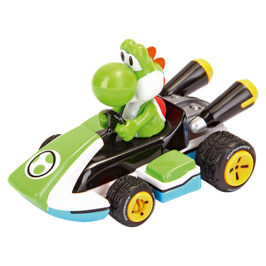 Carrera pull back super mario kart - yoshi