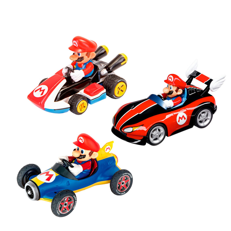 Load image into Gallery viewer, Carrera super mario pull back raceauto's, 3dlg.
