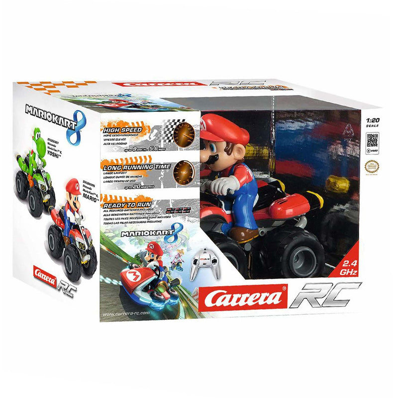 Load image into Gallery viewer, Carrera rc - super mario quad 1:20
