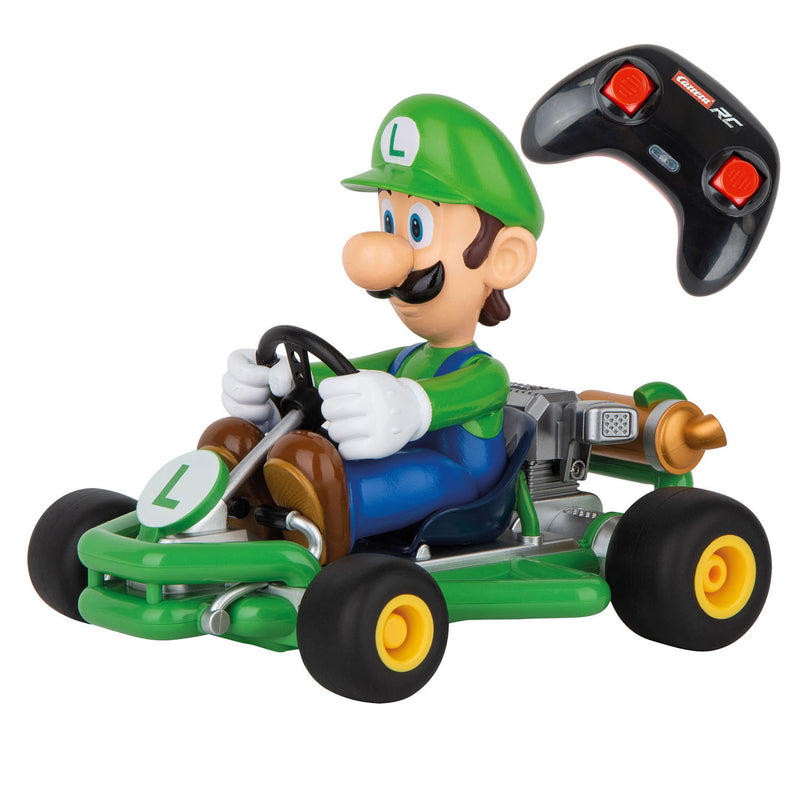 Load image into Gallery viewer, Carrera rc super mario pipe kart luigi bestuurbare auto
