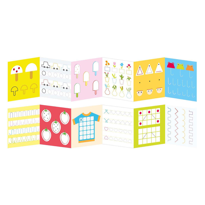 Load image into Gallery viewer, Banana panda - kleurboekje klaar om gevorderde lijnen te overtrekken
