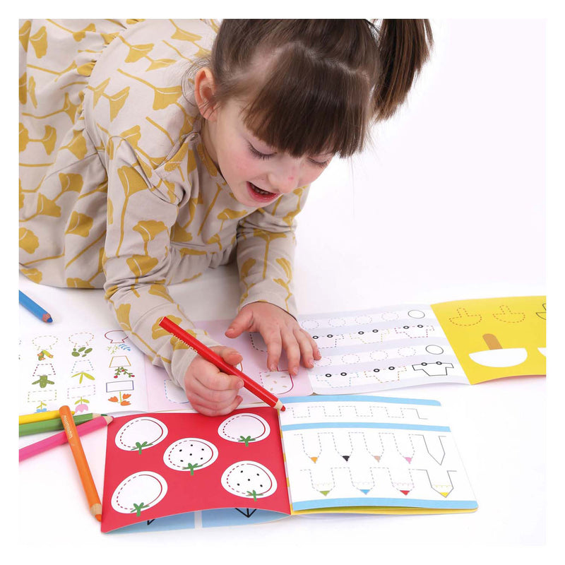 Load image into Gallery viewer, Banana panda - kleurboekje klaar om gevorderde lijnen te overtrekken
