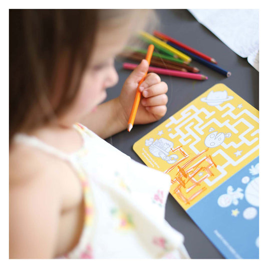 Banana panda - kleurboekje ik hou van kleurplaten met de ruimte