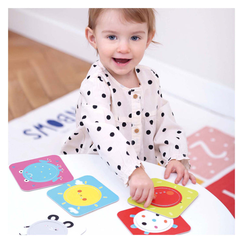 Load image into Gallery viewer, Banana panda - on-the-go puzzel ontdek cirkels - 16st.
