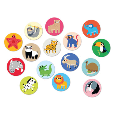 Banana panda on-the-go memo spel wilde dieren 2+