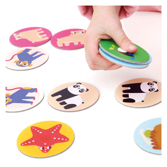 Banana panda - on-the-go memory spel wilde dieren - 30dlg.