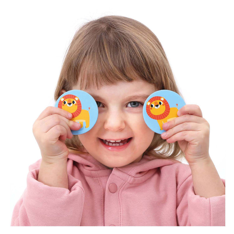 Load image into Gallery viewer, Banana panda on-the-go memo spel wilde dieren 2+
