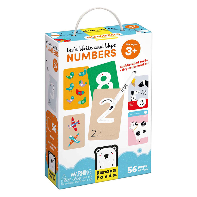 Load image into Gallery viewer, Banana panda - laten we nummers schrijven en wissen
