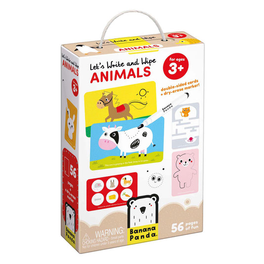 Banana panda - laten we dieren schrijven en wissen