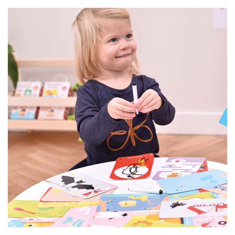 Load image into Gallery viewer, Banana panda - laten we dieren schrijven en wissen
