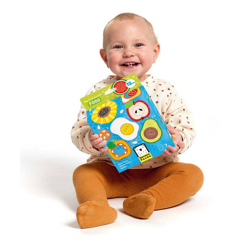 Load image into Gallery viewer, Banana panda - mijn eerste puzzel eten
