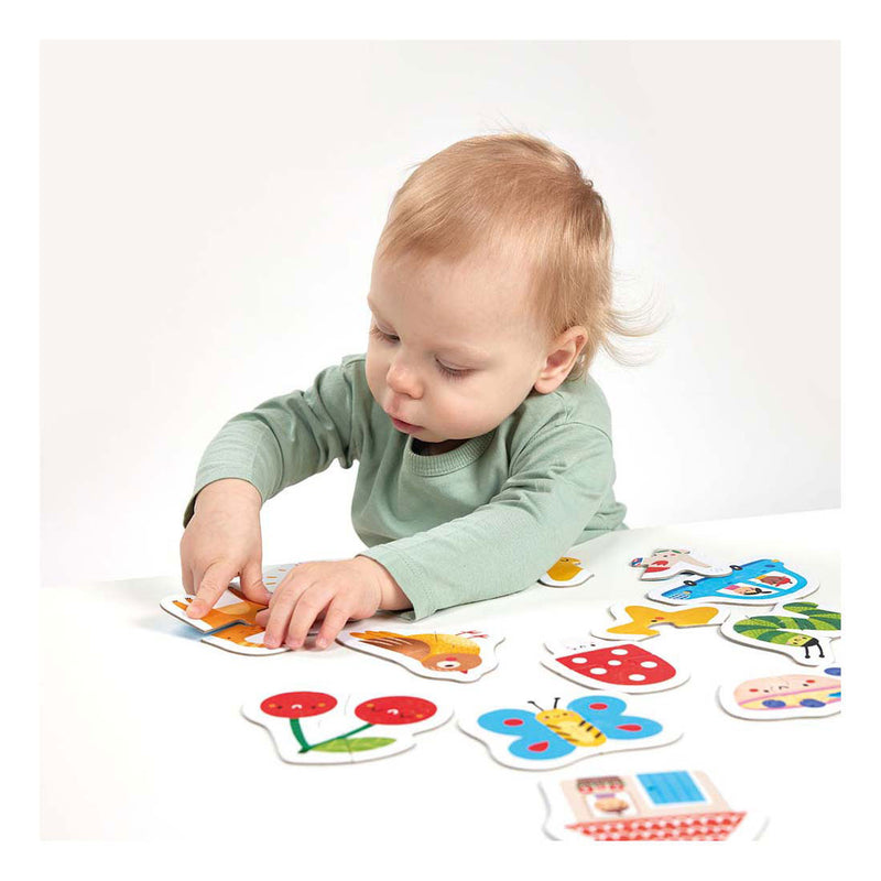 Load image into Gallery viewer, Banana panda puzzel speelgoed - mijn eerste puzzels blije dubbels 19st.
