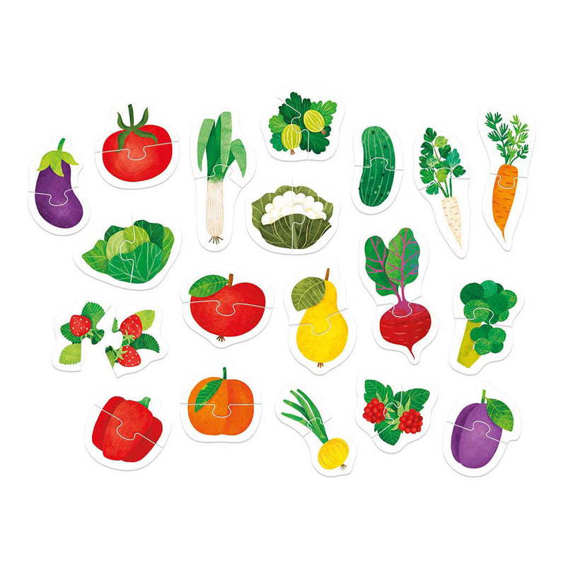 Load image into Gallery viewer, Banana panda - mijn eerste puzzels fruit groenten, 19st.
