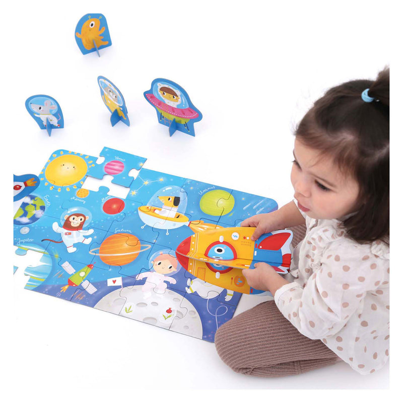 Load image into Gallery viewer, Banana panda - figure it out puzzel ruimte - 20st.
