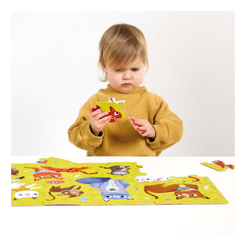 Load image into Gallery viewer, Banana panda - ik hou van katten puzzel - 60st.
